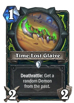 Time-Lost Glaive Card Image