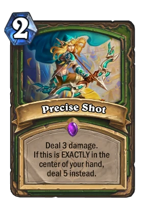Precise Shot Card Image