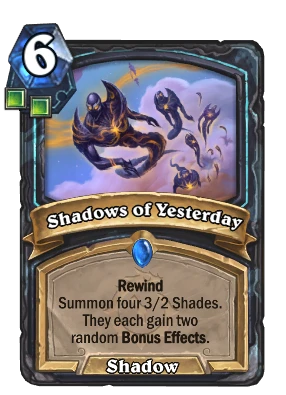 Shadows of Yesterday Card Image