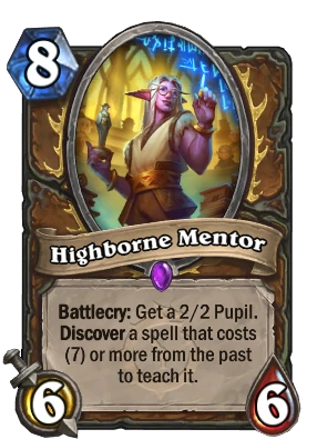 Highborne Mentor Card Image