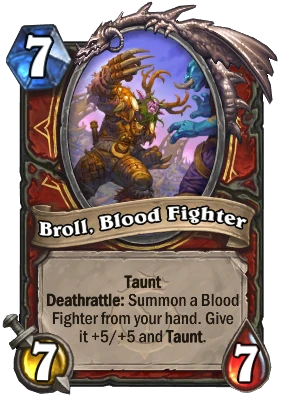 Broll, Blood Fighter Card Image