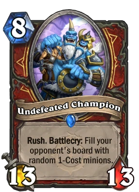 Undefeated Champion Card Image