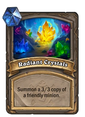 Radiant Crystals Card Image