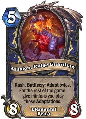 Ashalon, Ridge Guardian Card Image