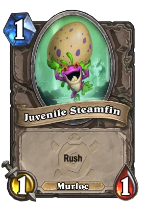 Juvenile Steamfin Card Image