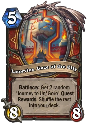 Latorvius, Gaze of the City Card Image