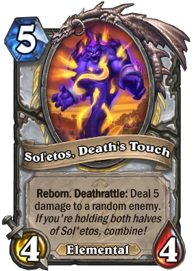 Sol'etos, Death's Touch Card Image