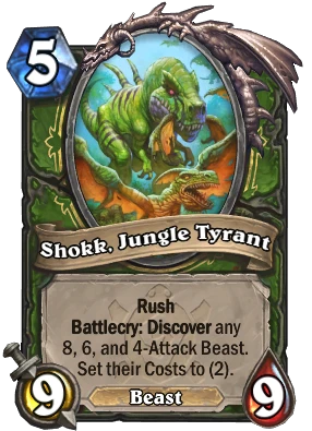Shokk, Jungle Tyrant Card Image