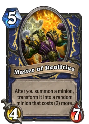 Master of Realities Card Image
