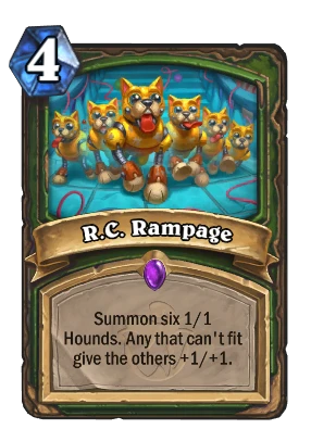 R.C. Rampage Card Image
