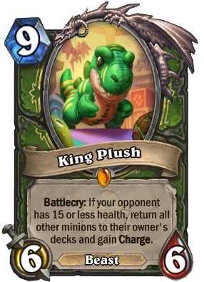 King Plush Card Image