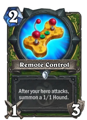 Remote Control Card Image