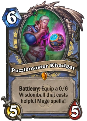 Puzzlemaster Khadgar Card Image