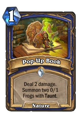 Pop-Up Book Card Image