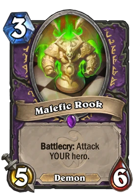Malefic Rook Card Image