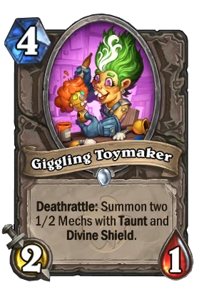 Giggling Toymaker Card Image