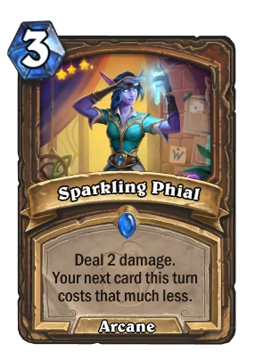 Sparkling Phial Card Image