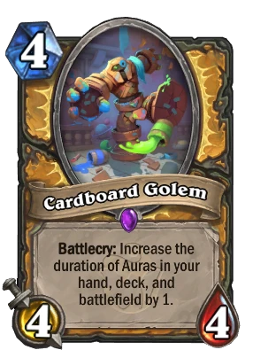 Cardboard Golem Card Image