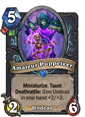 Amateur Puppeteer Card Image
