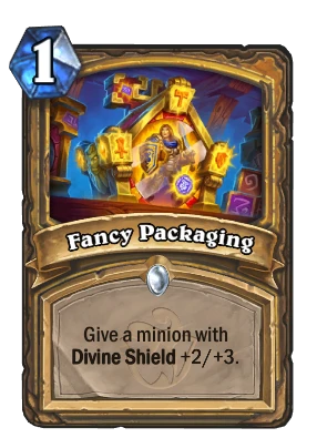 Fancy Packaging Card Image