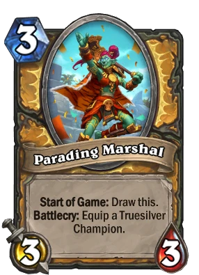 Parading Marshal Card Image