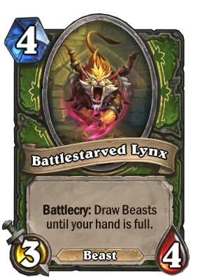 Battlestarved Lynx Card Image