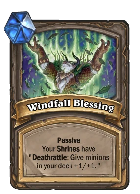 Windfall Blessing Card Image