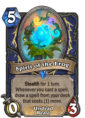 Spirit of the Frog Card Image