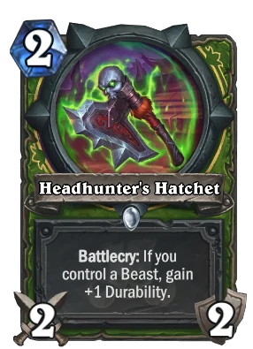 Headhunter's Hatchet Card Image