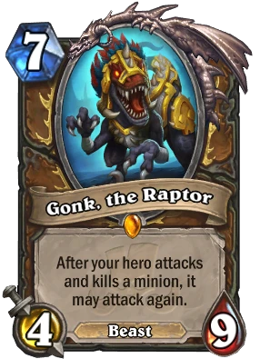 Gonk, the Raptor Card Image