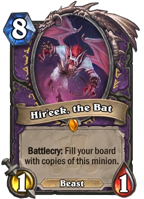 Hir'eek, the Bat Card Image