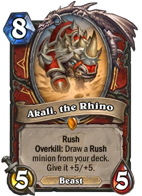 Akali, the Rhino Card Image