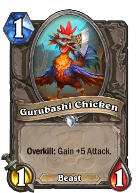 Gurubashi Chicken Card Image
