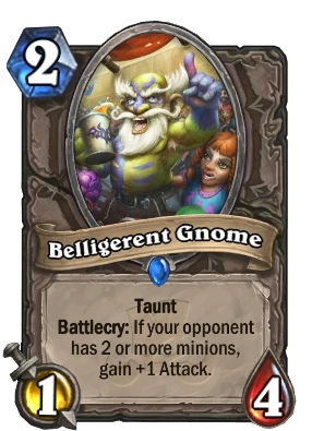 Belligerent Gnome Card Image