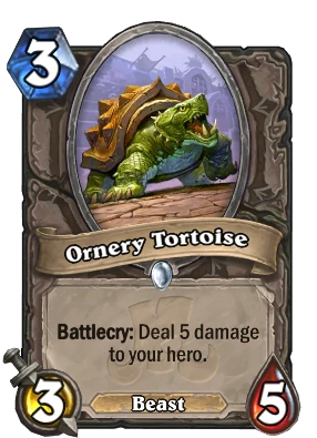 Ornery Tortoise Card Image
