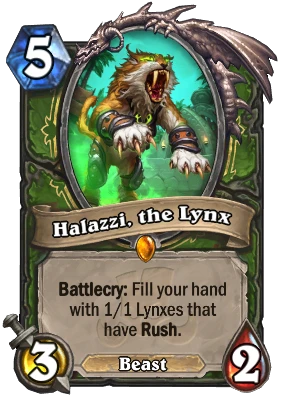 Halazzi, the Lynx Card Image