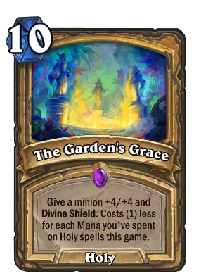 The Garden's Grace Card Image