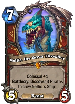 Nellie, the Great Thresher Card Image