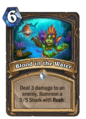 Blood in the Water Card Image