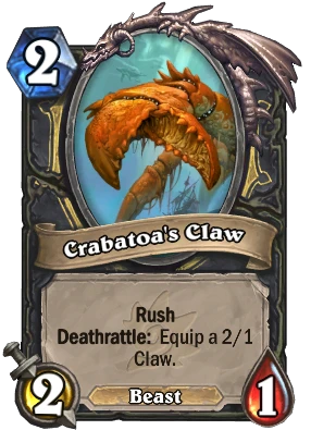 Crabatoa's Claw Card Image