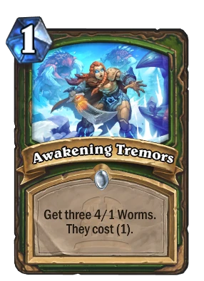 Awakening Tremors Card Image