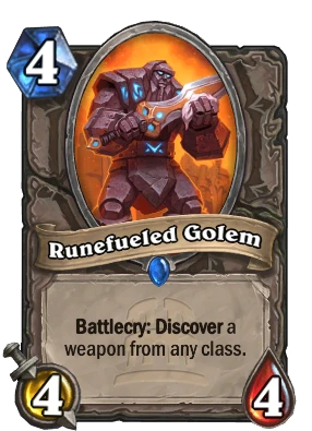 Runefueled Golem Card Image