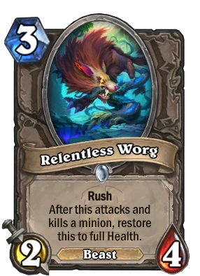 Relentless Worg Card Image