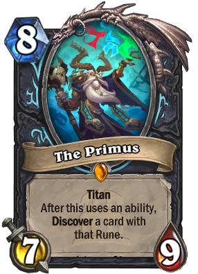 The Primus Card Image