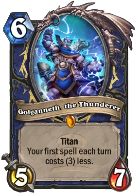 Golganneth, the Thunderer Card Image
