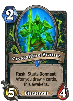 Crystalline Statue Card Image