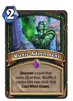 Runic Adornment Card Image