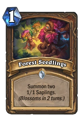 Forest Seedlings Card Image