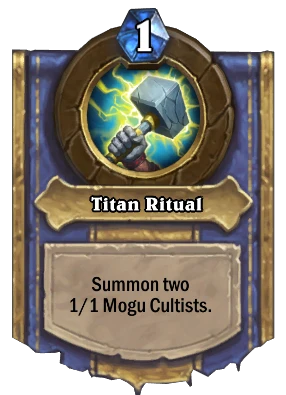 Titan Ritual Card Image
