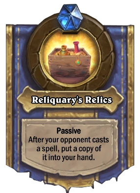 Reliquary's Relics Card Image